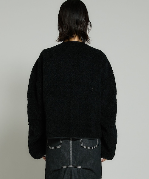 Maison MIHARA YASUHIRO(メゾンミハラヤスヒロ)の「ワイドバックミリタリーライナーブルゾン B07BL601(その他・レディース・その他・FREE)」の6枚目の写真