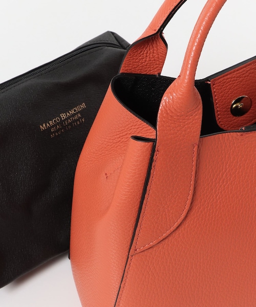 MARCO BIANCHINI（マルコビアンチーニ）の「【WEB限定】MARCO BIANCHINI 2way ショルダーバッグ S（その他・レディース・ORANGE/BLACK/GREIGE・FREE）」の15枚目の写真