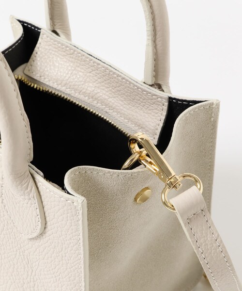 MARCO BIANCHINI(マルコビアンチーニ)の「MARCO BIANCHINI 2way キューブショルダーバッグ(その他・レディース・CAMEL/OFF WHITE/BLACK・FREE)」の14枚目の写真