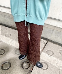 Kastane | オーガンジーレースパンツ(その他パンツ)