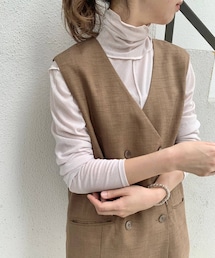 Kastane | ハイネックストレッチインナー(Tシャツ/カットソー)