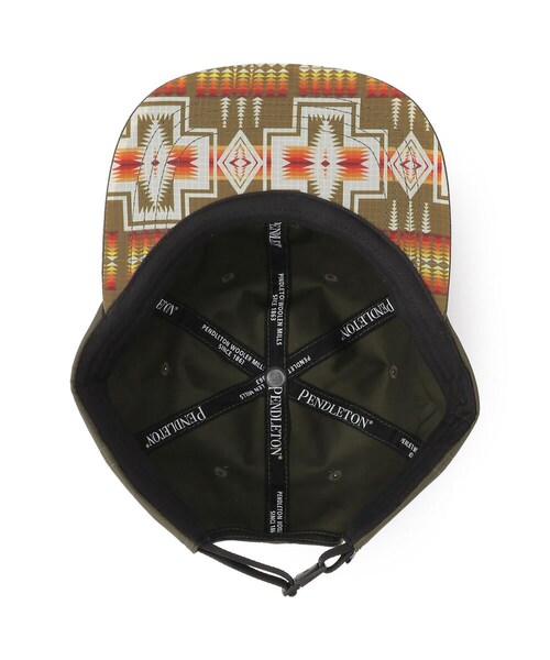 MANASTASH（マナスタッシュ）の「MANASTASH×PENDLETON/マナスタッシュ×ペンドルトン/CAP/キャップ（その他・メンズ・BLACK/BEIGE/OLIVE・F）」の4枚目の写真