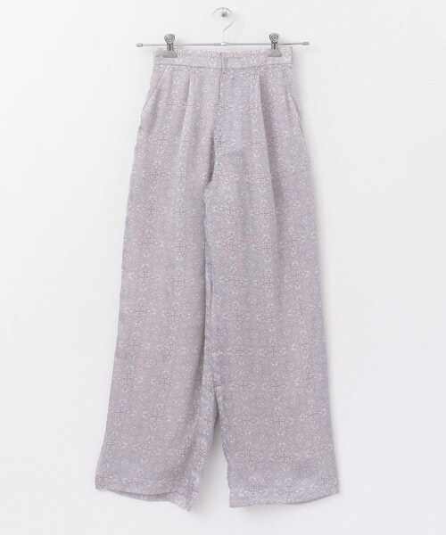 KBF+（ケービーエフプラス）の「KBF+ ダマスクプリントパンツ（その他・レディース・Y.GREEN/PURPLE・one）」の22枚目の写真