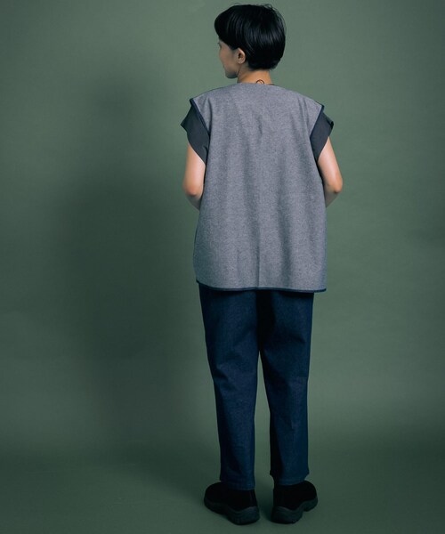 Uiscel(ユイセル)の「Uiscel 撥水デニムマルチベスト(その他・メンズ・ONE WASH・one)」の10枚目の写真