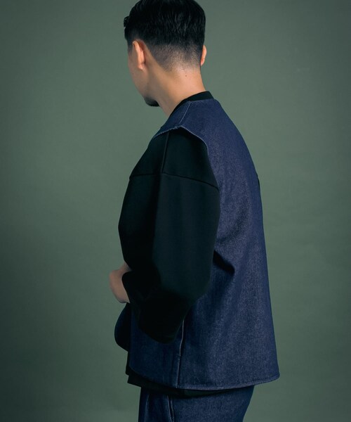 Uiscel(ユイセル)の「Uiscel 撥水デニムマルチベスト(その他・メンズ・ONE WASH・one)」の14枚目の写真