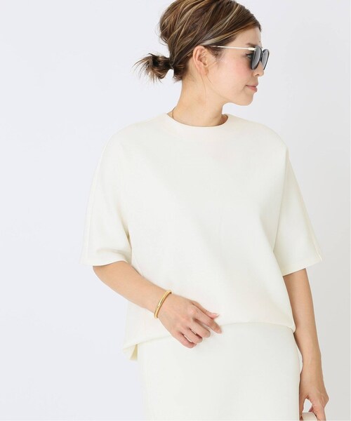DEUXIEME CLASSE - scuba knit ハーフスリーブプルオーバー Deuxieme Classe（ドゥーズィエムクラス）の「Scuba Knit ハーフ