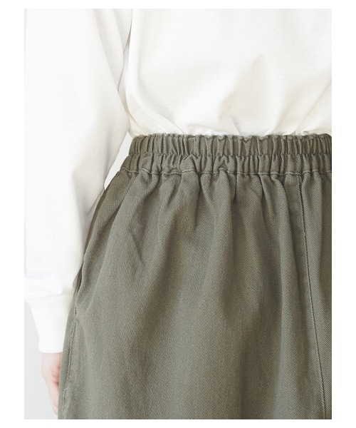 Green Parks(グリーンパークス)の「エッグパンツ(パンツ・ブラック/ベージュ/カーキ・F)」の4枚目の写真