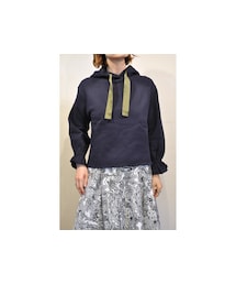 -- | ショルダーロゴフーディ(スウェット)