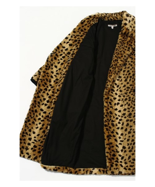 お値下げコグザビッグスモーク レオパードコート　ドゥーズィエムクラス お値下げコグザビッグスモーク レオパードコート ドゥーズィエムクラス