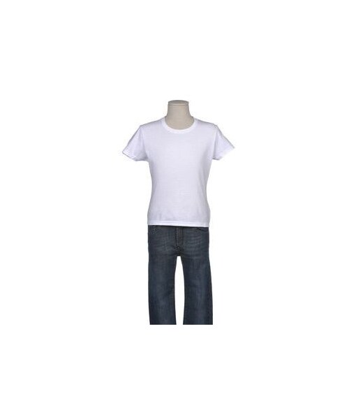 FRUIT OF THE LOOM(フルーツオブザルーム)の「FRUIT OF THE LOOM Short sleeve t-shirts(Tシャツ/カットソー・キッズ・White・12)」の1枚目の写真