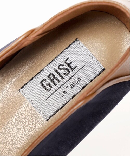 LE TALON(ルタロン)の「GRISE ハイショクビットバブーシュ◆(シューズ・ネイビー/(040)/21/残り1点/21.5/22/残り2点/22.5/23/在庫あり/23.5/24/24.5/25/25.5/取り寄せ/在庫なし)」の8枚目の写真