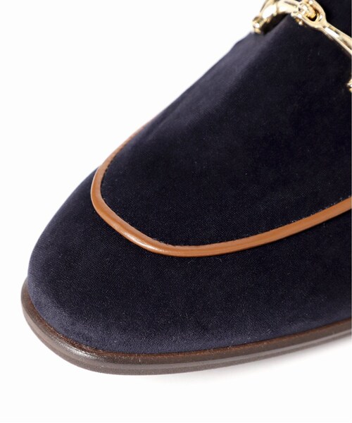 LE TALON(ルタロン)の「GRISE ハイショクビットバブーシュ◆(シューズ・ネイビー/(040)/21/残り1点/21.5/22/残り2点/22.5/23/在庫あり/23.5/24/24.5/25/25.5/取り寄せ/在庫なし)」の11枚目の写真