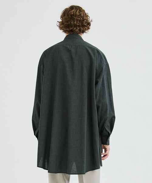 THE RERACS（ザ・リラクス）の「SIDE SLIT LONG SHIRT（）」 - WEAR