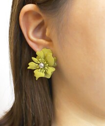 Lattice | カラーフラワーイヤリング(イヤリング)