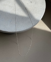 RIVE DROITE | 【大人の装いに合わせたい】SILVERロングチェーンネックレス(ネックレス)
