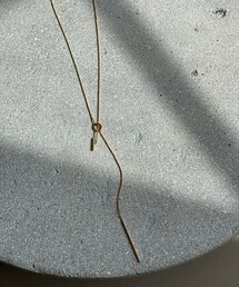 RIVE DROITE | 【エレガントな印象】ラインロングネックレス(ネックレス)