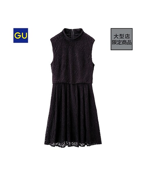 Gu ジーユー の Gu レースワンピース ノースリーブ ｂ ワンピース ドレス Wear
