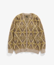 Needles | Mohair Cardigan - Geometric Diamond(その他)