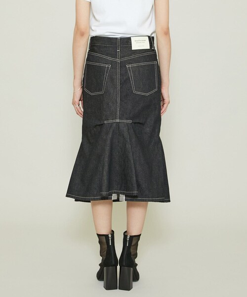 beautiful people（ビューティフルピープル）の「セルヴィッジデニムフィッシュテイルスカート（その他・レディース・BLACK/BLUE・34/36）」の16枚目の写真