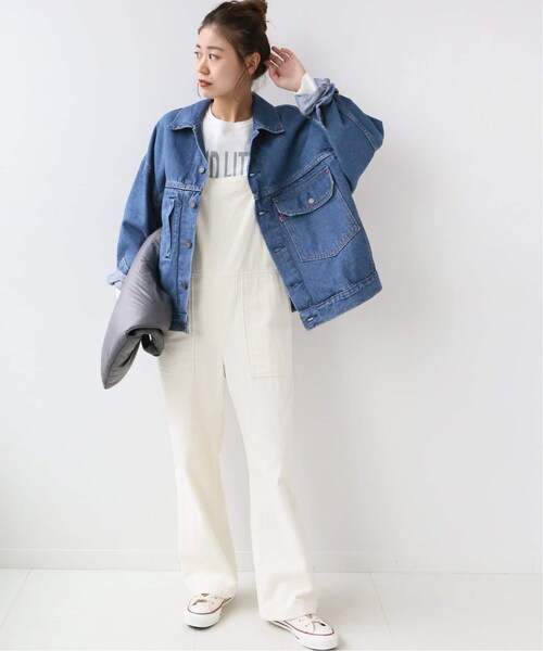 ジャーナルスタンダードrelume　Levi's リーバイスデニムジャケット JOURNAL STANDARD relume」 デニムジャケット LARGE ブラック