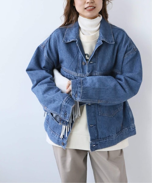 未使用品 JOURNAL STANDARD relume 半袖 ジャケット 追加》CALIFORNIA クロシェアミ 半袖ニットシャツ'LINE'（シャツ