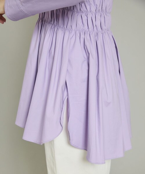 Uhr(ウーア)の「ギャザーチュニックシャツ 21AWUhr-SH209(その他・レディース・その他・36)」の10枚目の写真