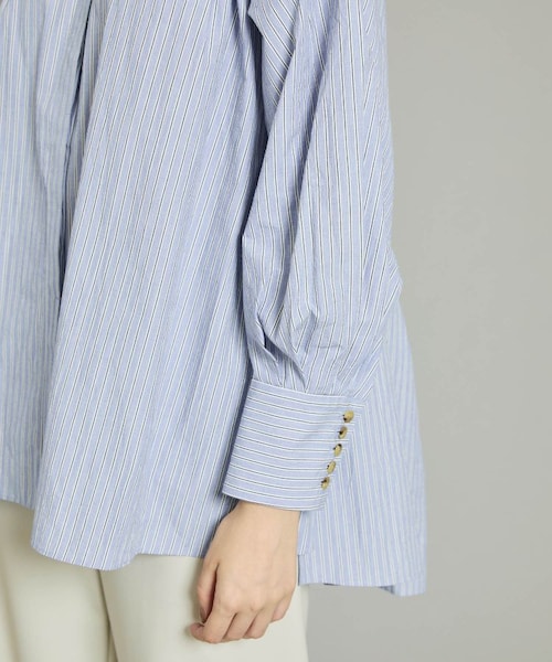 Uhr（ウーア）の「バックギャザーレイヤードシャツ 21AWUhr-SH208（その他・レディース・その他・36）」の11枚目の写真