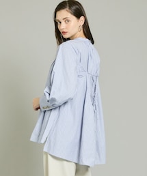 Uhr | バックギャザーレイヤードシャツ 21AWUhr-SH208