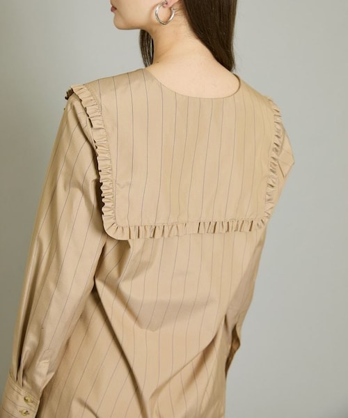 Uhr（ウーア）の「フリルカラーシャツ 21AWUhr-SH206（その他・レディース・その他・FREE）」の10枚目の写真