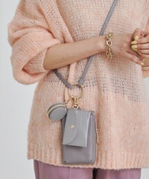 DouDou | コンビ素材多機能スマホショルダー(トートバッグ)