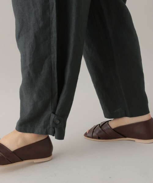 studio CLIP（スタディオクリップ）の「《Natural by studio CLIP》リネンBIGポケットパンツ（パンツ・スモーク/アイボリー/ベージュ・F）」の11枚目の写真