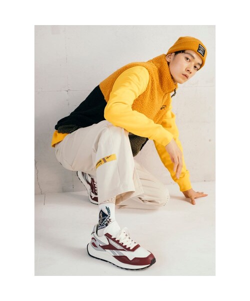 Reebok（リーボック）の「ロマンティッククラウン パンツ / Romantic Crown Pants（パンツ・スタッコー(HB6236)/ベクターネイビー(HB6237)・XS/S/M/L）」の2枚目の写真