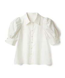 GRL | パールボタンボリュームスリーブシャツブラウス(シャツ/ブラウス)