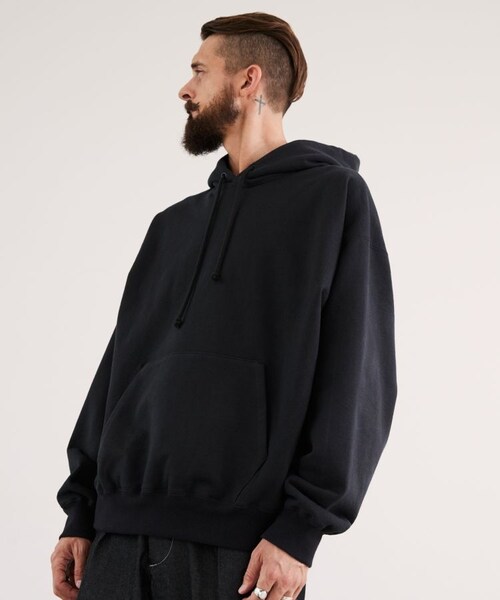 LIDNM（リドム）の「WIDE LOOSE PARKA（パーカー・メンズ・グレー・M/L）」の6枚目の写真