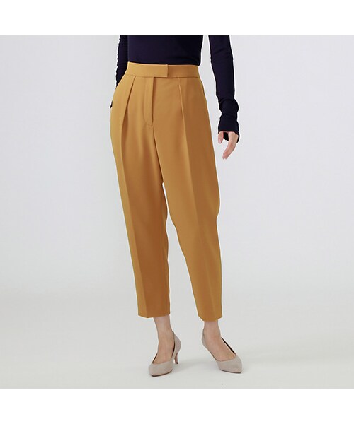 CAST:（キャストコロン）の「対象商品（パンツ・レディース・ブラック/ブラウン7/マスタード4/グリーン5・S/M/L）」の3枚目の写真