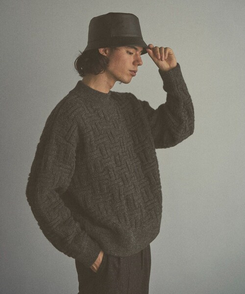 Lui's（ルイス）の「【CLANE HOMME Exclusive】 Mockneck Sweater