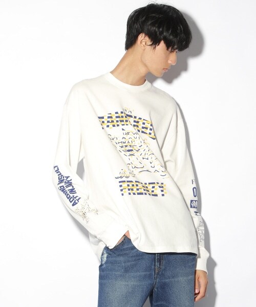 PAGEBOY(ページボーイ)の「アメコミフウロンT【WEB先行アイテム】(トップス・オフホワイト/グレー/ブラウン・M/L)」の14枚目の写真