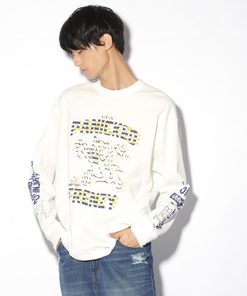 PAGEBOY(ページボーイ)の「アメコミフウロンT【WEB先行アイテム】(トップス・オフホワイト/グレー/ブラウン・M/L)」の13枚目の写真