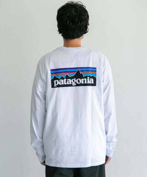 patagonia(パタゴニア)の「patagonia Long-Sleeve P-6 Logo Re-T-Shirts(その他・メンズ・BLK/CNY/GLH/WHI・S/M/L/XL)」の19枚目の写真