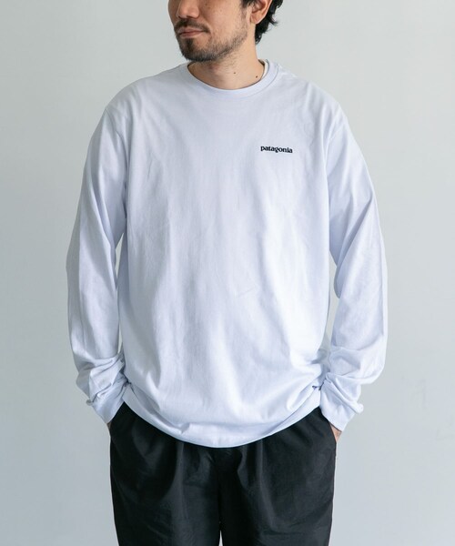 patagonia(パタゴニア)の「patagonia Long-Sleeve P-6 Logo Re-T-Shirts(その他・メンズ・BLK/CNY/GLH/WHI・S/M/L/XL)」の12枚目の写真