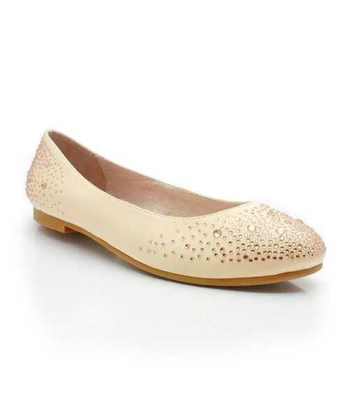 Elisa Litz(エリサリッツ)の「RUTHANN FLATS(その他シューズ・レディース・White/Pink・35-40)」の2枚目の写真