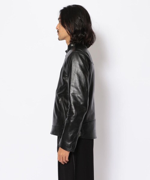schott(ショット)の「Schott(ショット) NEW SINGLE BREST RIDERS/シングルブレスト ライダース(その他・メンズ・BLACK/NAVY・S/M/L/XL)」の3枚目の写真