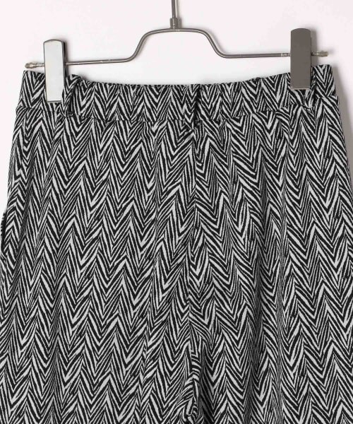 PAGEBOY（ページボーイ）の「【WEB先行予約】キカガラフレアパンツ（パンツ・レディース・チェック柄/ゼブラ柄・F）」の5枚目の写真