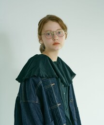 PUAL CE CIN | BIG襟ガーゼ前開きブラウス(シャツ/ブラウス)