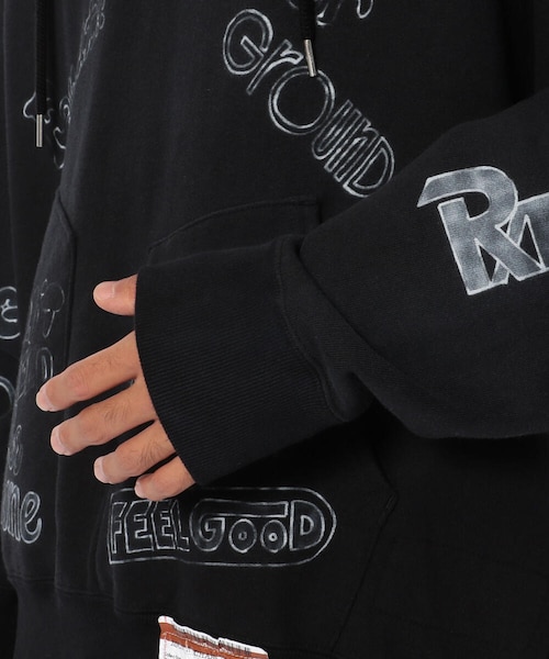 MIHARAYASUHIRO(ミハラヤスヒロ)の「Maison MIHARAYASUHIRO/メゾン ミハラヤスヒロ/WIDE BACK HOODIE(その他・メンズ・WHITE/BLACK・46/48)」の8枚目の写真