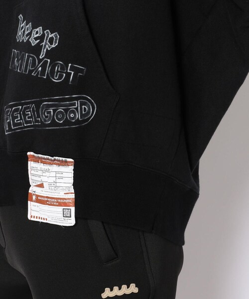 MIHARAYASUHIRO(ミハラヤスヒロ)の「Maison MIHARAYASUHIRO/メゾン ミハラヤスヒロ/WIDE BACK HOODIE(その他・メンズ・WHITE/BLACK・46/48)」の10枚目の写真