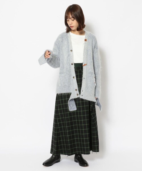 MIHARAYASUHIRO（ミハラヤスヒロ）の「Maison MIHARAYASUHIRO/メゾン ミハラヤスヒロ/3 layer combined skirt（スカート・GREEN・36）」の10枚目の写真