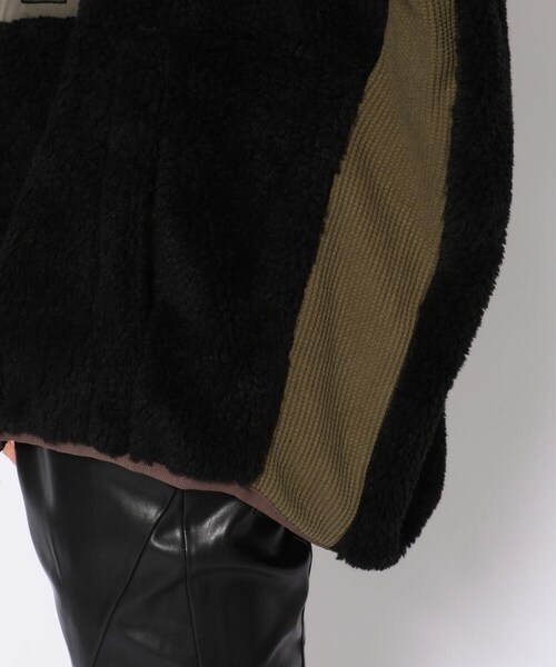 MIHARAYASUHIRO（ミハラヤスヒロ）の「Maison MIHARAYASUHIRO/WIDE BACK BOA BZ（ジャケット/アウター・メンズ・BLACK・46/48）」の8枚目の写真