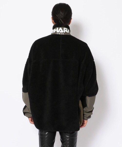 MIHARAYASUHIRO（ミハラヤスヒロ）の「Maison MIHARAYASUHIRO/WIDE BACK BOA BZ（ジャケット/アウター・メンズ・BLACK・46/48）」の4枚目の写真