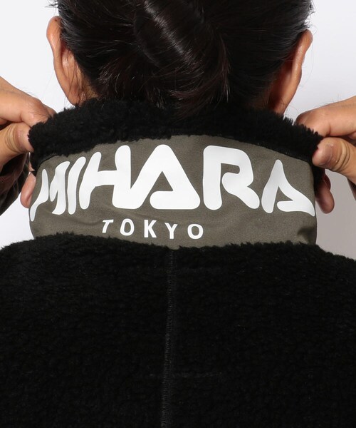 MIHARAYASUHIRO（ミハラヤスヒロ）の「Maison MIHARAYASUHIRO/WIDE BACK BOA BZ（ジャケット/アウター・メンズ・BLACK・46/48）」の6枚目の写真